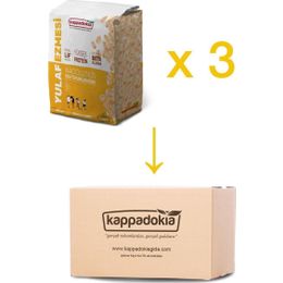 Kappadokia 3x2,5 kg Yerli Katkısız Yulaf Ezmesi