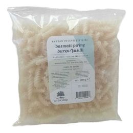 Kaptan'ın Ceviz Çiftliği 200 gr Basmati Burgu Fusilli Makarna