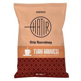 Karaca 100 gr Hatır Orta Kavrulmuş Bol Köpüklü Türk Kahvesi