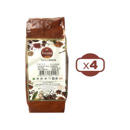 Karadağ 4x250 gr Tatlı Kırmızı Toz Biber