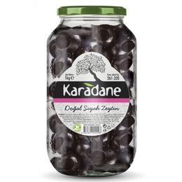 Karadane 1 kg 261-320 Kalibre Doğal Siyah Zeytin
