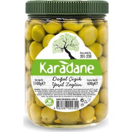 Karadane 600 gr 201-230 Kalibre Xl Çizik Yeşil Zeytin