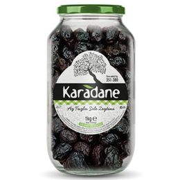 Karadane Gurmepark Gemlik Kurusele Sofralık Siyah Zeytin 1 kg