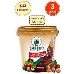 Karadeniz Tarım Birlik 3x800 gr Fındık Parçacıklı Kakaolu Fındık Kreması