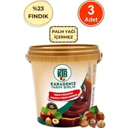 Karadeniz Tarım Birlik 3x800 gr Fındık Parçacıklı Kakaolu Fındık Kreması
