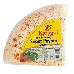 Karagöl 1 kg Pulbiberli Sepet Peyniri