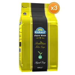 Karali 1000 gr Premium Organik Dökme Siyah Çay