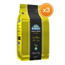Karali 1000 gr Premium Organik Dökme Siyah Çay