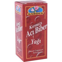Karden 50 ml Kırmızı Acı Biber Yağı