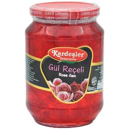 Kardeşler 1 kg Cam Kavanoz Gül Reçeli