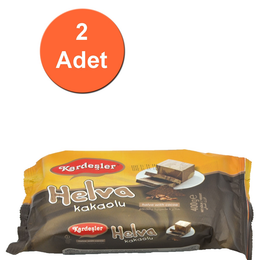 Kardeşler 12x400 gr Kakaolu Tahin Helvası