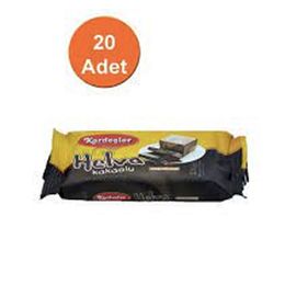 Kardeşler 20x125 gr Kakaolu Tahin Helva