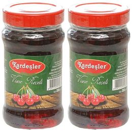 Kardeşler  380 gr x 2'li Vişne Reçeli