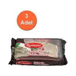 Kardeşler 3x250 gr Kakaolu Tahin Helva