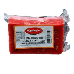 Kardeşler 400 gr Cevizli Kırmızı Yaz Helvası