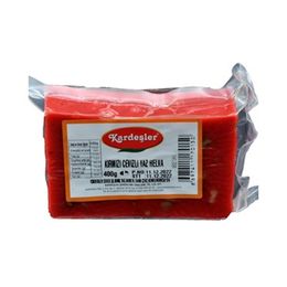 Kardeşler 400 gr x 12 Adet Cevizli Kırmızı Yaz Helvası