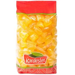 Kardeşler Kuruyemiş 1 kg Cam Sarı Akide Şekeri