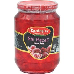 Kardeşler Şekerleme 1 kg Cam Kavanoz Gül Reçeli