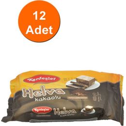 Kardeşler Şekerleme 12x400 gr Kakaolu Tahin Helva