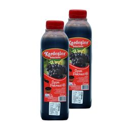Kardeşler Şekerleme 2 x 1 kg Üzüm Pekmezi Bidon