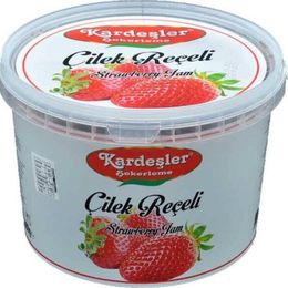 Kardeşler Şekerleme 3.5 kg Kova Çilek Reçeli
