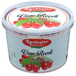 Kardeşler Şekerleme 3.5 kg Kova Vişne Reçeli