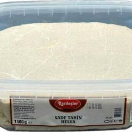 Kardeşler Şekerleme Kase 1400 gr Sade Tahin Helva