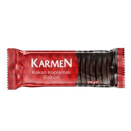 Karmen Zebra 276 gr Kakao Kaplamalı Bisküvi