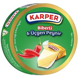 Karper 108 gr Biberli Yarım Yağlı Eritme Peynir