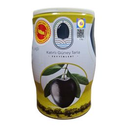 Katırlı Güney Tarla 1 kg Gemlik Köyü Sofralık Siyah Zeytin