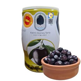 Katırlı Güney Tarla 1 kg Gemlik Köyü Sofralık Siyah Zeytin