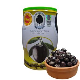 Katırlı Güney Tarla 1 kg Gemlik Köyü Sofralık Siyah Zeytin