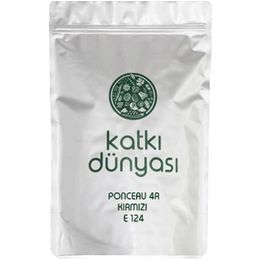 Katkı Dünyası E124 Ponceau 4R Kırmızı 100 gr Toz Gıda Boyası