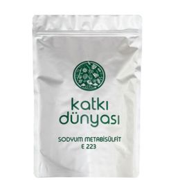 Katkı Dünyası E223 1 kg Sodyum Metabisülfit