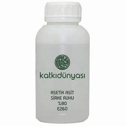 Katkı Dünyası E260 1 kg %80 Asetik Asit
