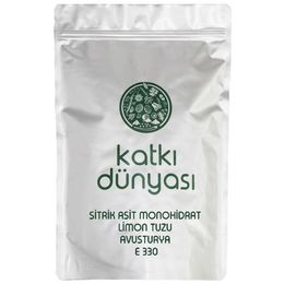 Katkı Dünyası  E330 1 kg Sitrik Asit Monohidrat  Çin