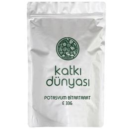 Katkı Dünyası  E336 100 gr Potasyum Bitartarat