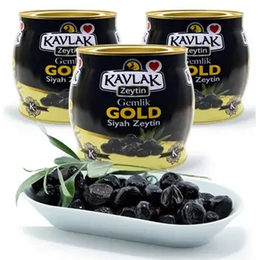 Kavlak 3x2 kg Gold Gemlik Siyah Zeytin