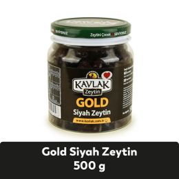 Kavlak 500 gr Pet Gold Gemlik Siyah Zeytin