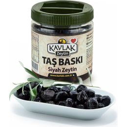 Kavlak Taş Baskı 500 gr Gemlik Siyah Zeytin