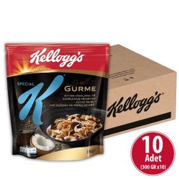 Kellogg's 10x300 gr Special K Bitter Çikolatalı Hindistan Cevizi Dilimli Gevrek