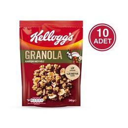 Kellogg's 10x340 gr Granola Meyveli