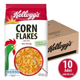 Kellogg's 10x400 gr Corn Flakes Mısır Gevreği