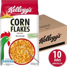 Kellogg's 10x400 gr Corn Flakes Mısır Gevreği