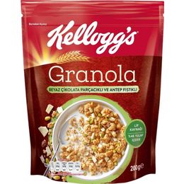 Kellogg's 200 gr Beyaz Çikolata Parçacıklı Antep Fıstıklı Granola