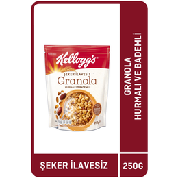 Kellogg's 250 gr Şeker İlavesiz Hurmalı ve Bademli Granola