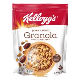 Kellogg's 250 gr Şeker İlavesiz Hurmalı ve Bademli Granola