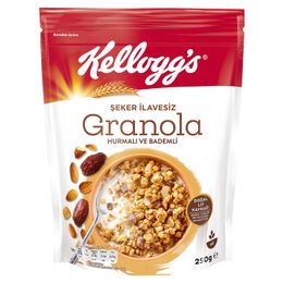 Kellogg's 250 gr Şeker İlavesiz Hurmalı ve Bademli Granola