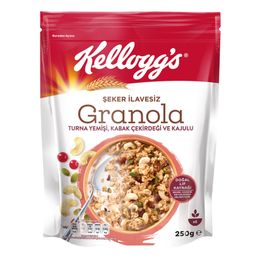 Kellogg's 250 gr Şeker İlavesiz Turna Yemişi Kabak Çekirdeği ve Kajulu Granola
