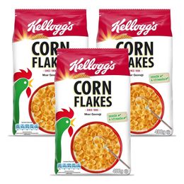 Kellogg's 3x400 gr Corn Flakes Kahvaltılık Gevrek